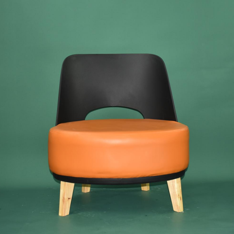 Orange sofa
